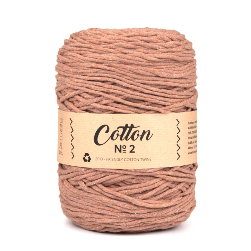Cotton Macrame No2 Μπεζ 53 - 4mm 