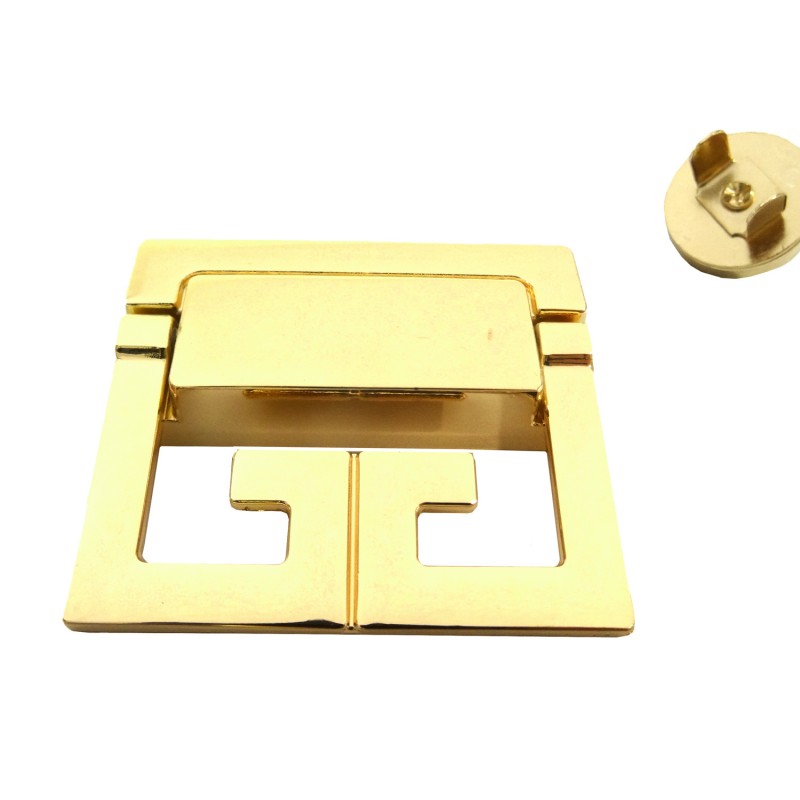 Κούμπωμα Μαίανδρος Χρυσό 4,8Χ4,4 cm 